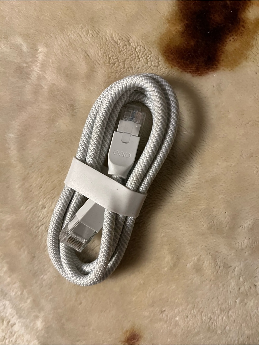 eero White Braided Ethernet Cable with Molded Connectors